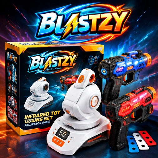 Illustrative Blastzy laser tag concept